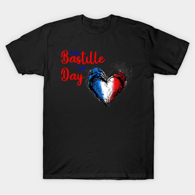 Bastille Day T-Shirt by OMARMAH